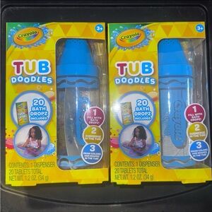 *NEW* Crayola Tub Doodles | Set of 2 - Blue